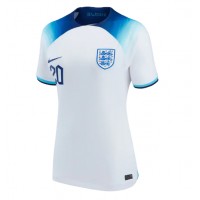 Koszulka piłkarska Anglia Phil Foden #20 Strój Domowy dla kobiety MŚ 2022 tanio Krótki Rękaw